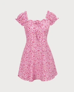 The Pink Square Neck Puff Sleeve Floral Mini Dress 14 The Pink Square Neck Puff Sleeve Floral Mini Dress -CINN Clothing Shop 0 0e8b02e7 3de0 4486 8de1 aa9988021c26