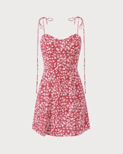 The Red Sweetheart Neck Floral Mini Dress 14 The Red Sweetheart Neck Floral Mini Dress -CINN Clothing Shop 0 3cdb3622 5e77 4ccc a0a6 cc081324da19