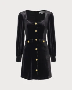 The Black Sweetheart Neck Velvet Mini Dress 12 The Black Sweetheart Neck Velvet Mini Dress -CINN Clothing Shop 0 94e9f421 12c6 447b 8b12 47883877e895