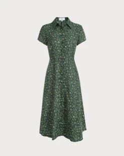 The Green Lapel Button Up Floral Midi Dress 11 The Green Lapel Button Up Floral Midi Dress -CINN Clothing Shop 0 b2f20b7e 0271 4c76 96d9 7d69bc5e8ffa 698747