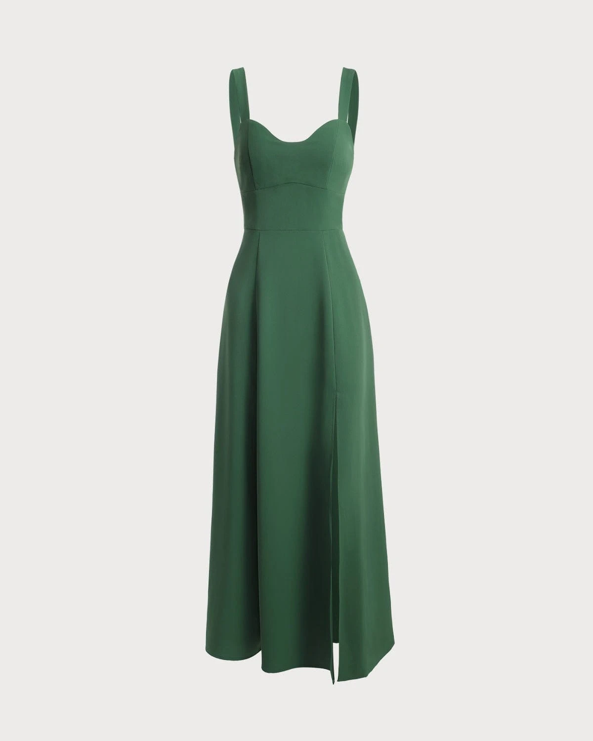 The Solid Color Side Slit Maxi Dress 7 The Solid Color Side Slit Maxi Dress - Image 7