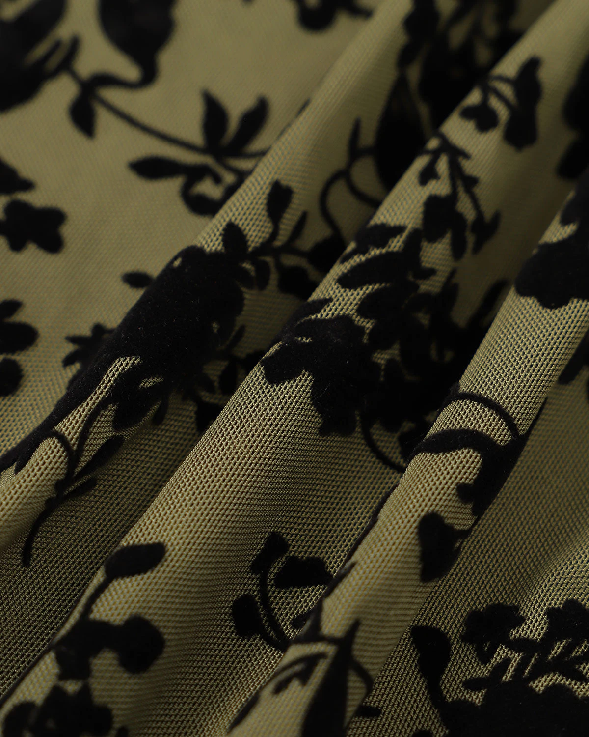 The Green Floral Burnout A-Line Slip Midi Dress 7 The Green Floral Burnout A-Line Slip Midi Dress - Image 7