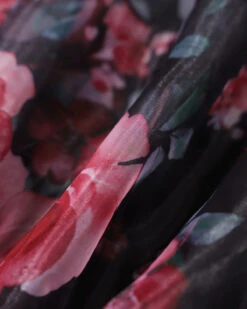 The V Neck Floral Layered Midi Dress -CINN Clothing Shop IMG 3185