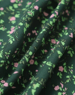 The Green Crew Neck Button-up Floral Midi Dress 15 The Green Crew Neck Button-up Floral Midi Dress -CINN Clothing Shop IMG 3212