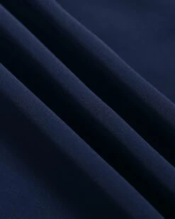 The Navy Collared Ruched Sleeveless Midi Dress -CINN Clothing Shop IMG 5142