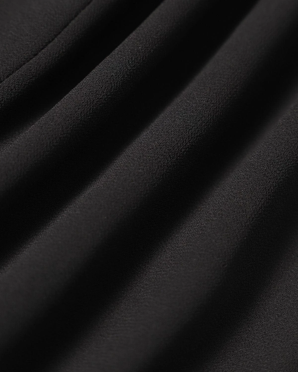 The Black Stand Collar Sheer Slit Mini Dress 8 The Black Stand Collar Sheer Slit Mini Dress - Image 8