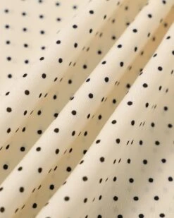 The Apricot Mock Neck Polka Dot Maxi Dress -CINN Clothing Shop IMG 7373 519013