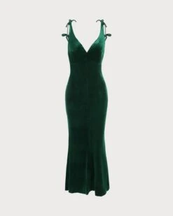 The Velvet Chain Strap Bodycon Maxi Dress 13 The Velvet Chain Strap Bodycon Maxi Dress -CINN Clothing Shop RW73506