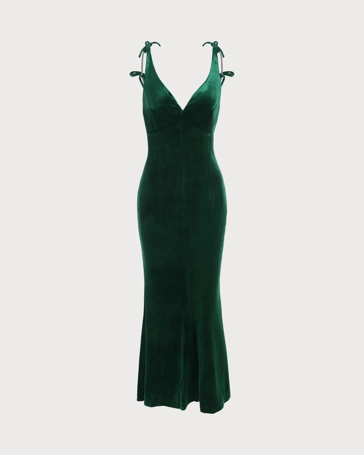 The Velvet Chain Strap Bodycon Maxi Dress 7 The Velvet Chain Strap Bodycon Maxi Dress - Image 7