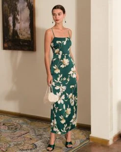 The Floral Slit Maxi Dress 8 The Floral Slit Maxi Dress -CINN Clothing Shop maxi dresses the floral slit sling maxi dress 38551061004501