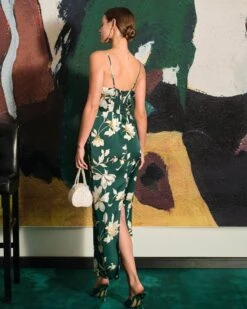 The Floral Slit Maxi Dress 9 The Floral Slit Maxi Dress -CINN Clothing Shop maxi dresses the floral slit sling maxi dress 38551061659861