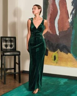 The Velvet Chain Strap Bodycon Maxi Dress 10 The Velvet Chain Strap Bodycon Maxi Dress -CINN Clothing Shop maxi dresses the velvet chain strap bodycon maxi dress 38527109267669