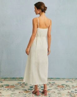 The Apricot Water Ripple Textured Straight Maxi Dress 11 The Apricot Water Ripple Textured Straight Maxi Dress -CINN Clothing Shop the apricot water ripple textured maxi dress dresses yqkxqj 150932