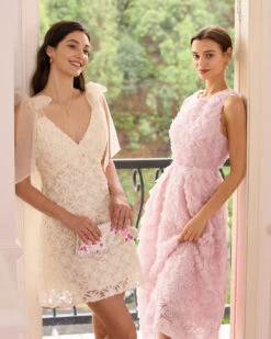 The Pink Round Neck Backless Midi Dress -CINN Clothing Shop the pink round neck backless midi dress dresses u8kbum