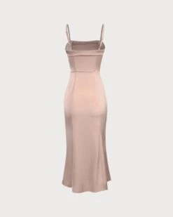 The Pink Bodycon Satin Cami Midi Dress 15 The Pink Bodycon Satin Cami Midi Dress -CINN Clothing Shop the pink sleeveless satin midi dress dresses pgemyw 921379