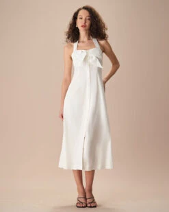 The White Sweetheart Neck Ruched Button Maxi Dress -CINN Clothing Shop the white ruched button maxi dress dresses lprnf3