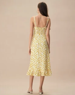 The Yellow Daisy Ruffle Slip Midi Dress 7 The Yellow Daisy Ruffle Slip Midi Dress -CINN Clothing Shop the yellow daisy ruffle midi dress dresses 7cxcf6